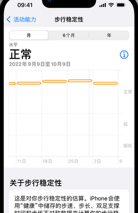 麻洋镇iPhone手机维修如何在iPhone开启'步行稳定性通知'