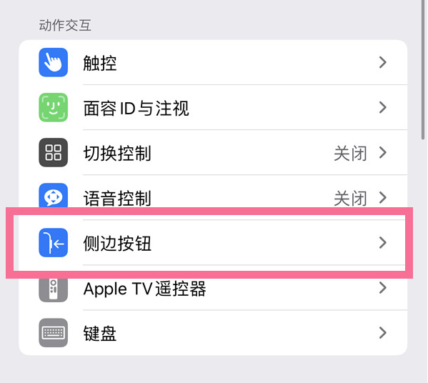 麻洋镇苹果14维修店分享iPhone14 Plus侧键双击下载功能关闭方法 