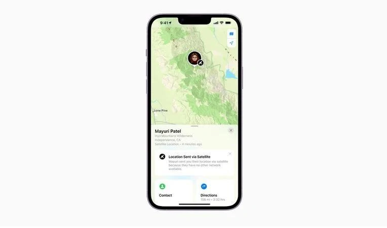 麻洋镇苹果14维修分享iPhone14系列中 FindMy功能通过卫星分享位置方法教程 