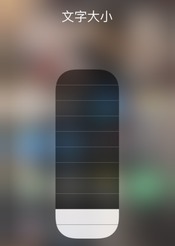 麻洋镇苹果手机维修分享小技巧：在 iPhone 控制中心快速调节字体大小 