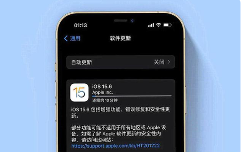 麻洋镇苹果手机维修分享iOS 15.6续航怎么样 