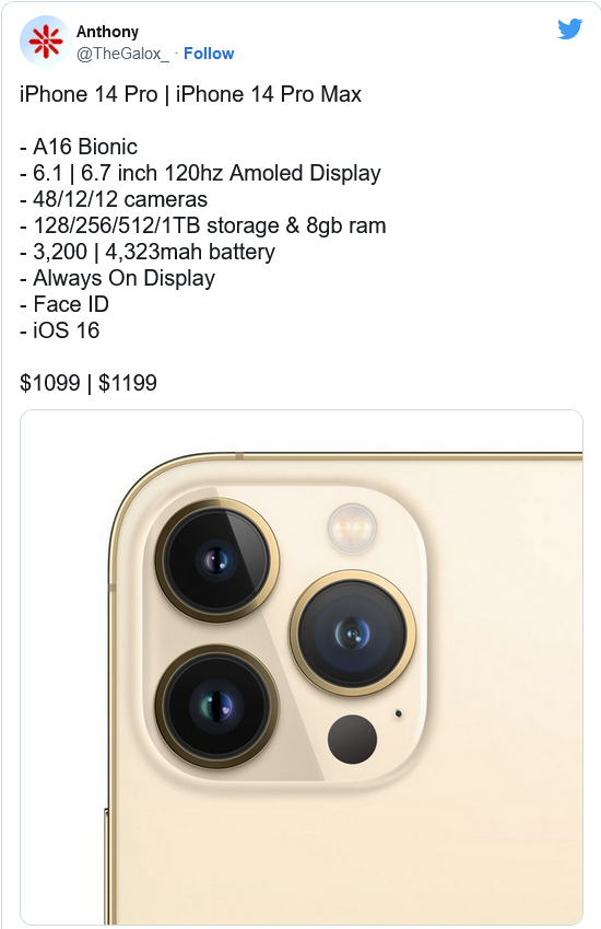 麻洋镇苹果14维修分享iPhone 14全系涨价 